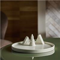 Habitat Ceramic Houses Trinket Tray - White