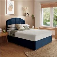 Silentnight Middleton Double Divan Bed - Blue