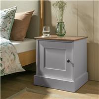 Argos Home Winchester Set of 2 Bedside Table - Grey