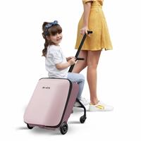 Micro Scooters Ride On Suitcase Eazy Allrounder - Pink