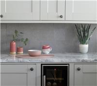 D-C-Fix Light Grey Peel & Stick Wall Tiles 15cm X 15cm 3Pk