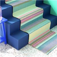 Margo Selby Buster Green Flatweave Runner - 66x200cm