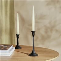 Habitat Metal Candle Stick - Black