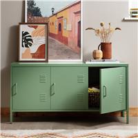 Habitat Stevie 3 Door Locker - Green