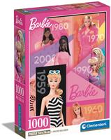 Barbie Through The Years 1000 Piece Jigsaw Puzzle