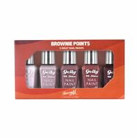 Barry M Brownie Points Hi Shine 5 Gelly Nail Paints
