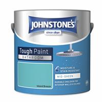 Johnstone's - Bathroom Mid Sheen Paint - Island Breeze 2.5L