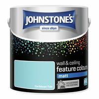 Johnstone's - Feature Wall Matt Paint - Caribbean Tide 2.5L