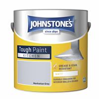 Johnstone's - Kitchen Matt Paint - Manhattan Grey - 2.5L