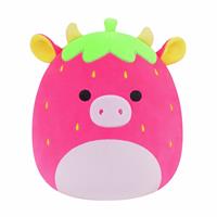Squishmallows 12 Inch Cleary Hot Pink Cow Soft Toy