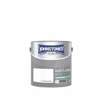 Johnstone's Soft Sheen Paint - Brilliant White - 2.5L