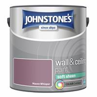 Johnstone's Soft Sheen Paint - Mauve Whisper - 2.5L