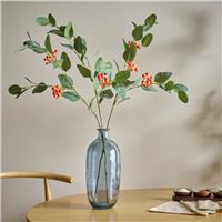 Argos Home Artificial Green Eucalyptus & Hypericum Bouquet