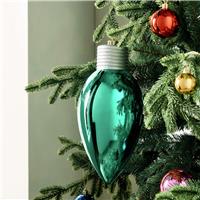 Habitat Single Oversized Green Christmas Hanging Ornament