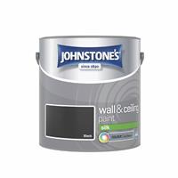 Johnstone's Wall & Ceiling Silk Paint - Black - 2.5L