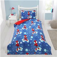 Disney Spidey and Friends Fleece Kids Bedding Set - Single