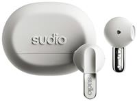 Sudio N3 True Wireless Earbuds - Milky White