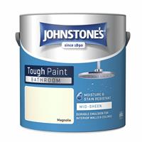 Johnstone's - Bathroom Mid Sheen Paint - Magnolia 2.5L