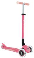 Globber Elite Glow Lights Scooter - Coral Pink