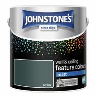 Johnstone's - Feature Wall Matt Paint - Ivy Sky - 2.5L
