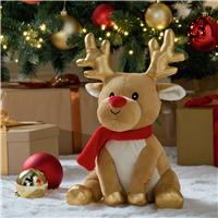 Argos Home Reindeer Animated Soft Toy