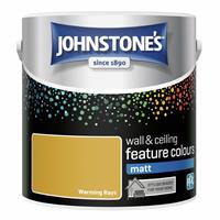 Johnstone's - Feature Wall Matt Paint - Warming Rays - 2.5L