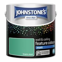 Johnstone's - Feature Wall Matt Paint - Empire Jewel - 2.5L