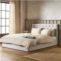 Habitat Halstead Kingsize End Lift Ottoman Bed - Grey