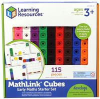 Learning Resources MathLink Cubes Activity Set