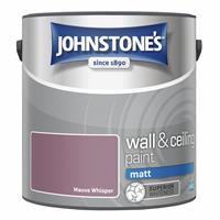 Johnstone's Wall & Ceiling Matt Paint - Mauve Whisper 2.5L