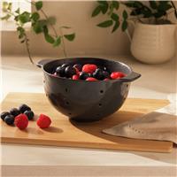 Habitat Berry Colander - Black