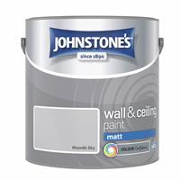 Johnstone's Wall & Ceiling Matt Paint - Moonlit Sky - 2.5L