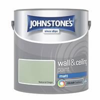 Johnstone's Wall & Ceiling Matt Paint - Natural Sage - 2.5L