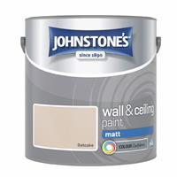 Johnstone's Wall & Ceiling Matt Paint - Oatcake - 2.5L