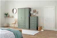 Argos Home Kensington 3 Door 3 Drawer Wardrobe - Sage Green