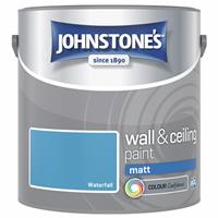 Johnstone's Wall & Ceiling Matt Paint - Waterfall - 2.5L