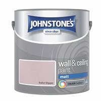 Johnstone's Wall & Ceiling Matt Paint - Ballet Slipper 2.5L