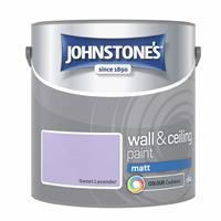 Johnstone's Wall & Ceiling Matt Paint - Sweet Lavender 2.5L