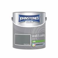 Johnstone's Wall & Ceiling Silk Paint - Steel Smoke - 2.5L