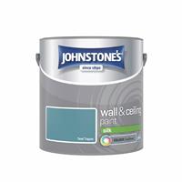Johnstone's Wall & Ceiling Silk Paint - Teal Topaz - 2.5L
