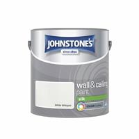 Johnstone's Wall & Ceiling Silk Paint - White Whisper - 2.5L
