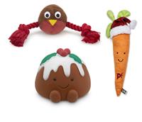 Petface Xmas Dog Toy Bundle