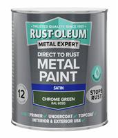 Rust-Oleum Metal Expert Satin Paint 750ml - Chrome Green