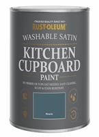 Rust-Oleum Kitchen Satin Cupboard Paint 750ml - Blueprint