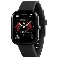 Radley Petite Case Black Silicone Strap Smart Calling Watch