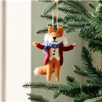 Habitat Single Fantastic Mr.Fox Hanging Christmas Ornament