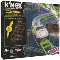 K'nex Typhoon Frenzy Roller Coaster Building Set
