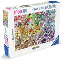 Ravensburger Challenge Pokemon 1000 Pieces Puzzle