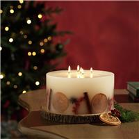 Argos Home XL Inclusion Multiwick Candle - Christmas Spice