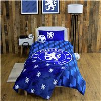 Chelsea FC Football Blue Kids Bedding Set - Single